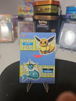 Pokemon Card - Poliwag, Poliwhirl & Poliwrath #586 - Vending Machine Holo Prism - Image 4