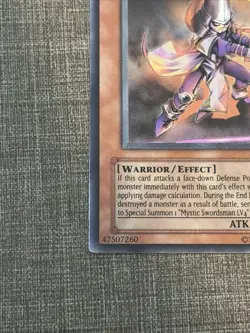Yugioh Mystic Swordsman LV2 UTR SOD-EN011 Soul of the Duelist Unlimited - Image 5