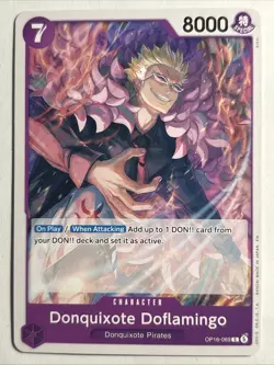 One Piece The Time of battle OP16-069 Donquixote Doflamingo Common English - Image 1