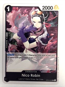 One Piece The Time of battle OP16-092 Nico Robin Uncommon English - Image 1