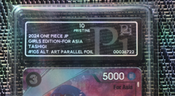 Tashigi OP02-105 Pi Grade 10Pristine Premium Girls Edition Asien One Piece Japan - Image 2