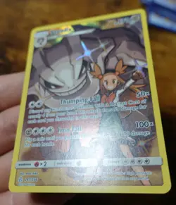 Steelix 247/236 Full Art Cosmic Eclipse Holo Secret Rare Pokemon Card LP - Image 4