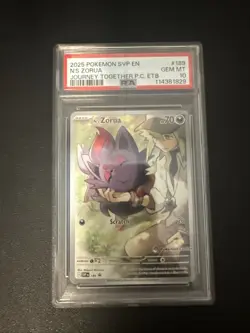 N's Zorua 189 Sv: Scarlet & Violet Promo Cards Holo - Image 1