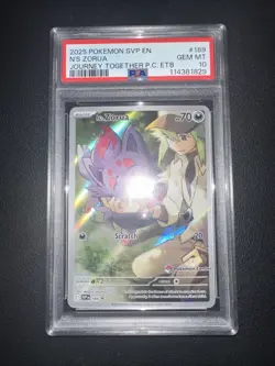 N's Zorua 189 Sv: Scarlet & Violet Promo Cards Holo - Image 2