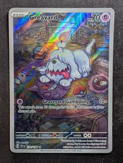 Greavard - 214/198 - Scarlet Violet Base (Pokemon) - Image 1