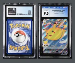 2021 Pokemon Celebrations Flying Pikachu VMAX Full Art CGC 9.5 GEM Mint! - Image 1