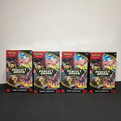 Pokemon Perfect Order Booster Bundles Lot Of 4 SEALED NEW* - Image 1