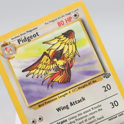 Pokemon TCG - Pidgeot 24/64 Jungle Rare WOTC - PL Crease - Image 1