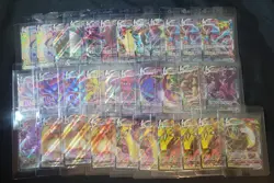 Pokemon Vmax Lot Eevee Dragapult Kyurem Lapras Gyrados Inteleon - Image 1