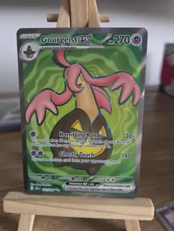 Pokemon TCG Gourgeist EX 102/086 Chaos Rising Full Art Pack Fresh - Image 1