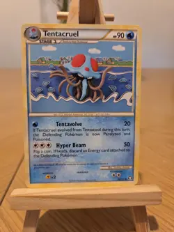 Tentacruel 50/102 Uncommon HGSS Triumphant Pokemon LP - Image 1