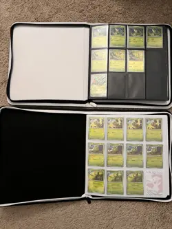 Pokemon TCG Black Bolt and White Flare Binder Collection Partial Master Set - Image 2