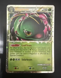 Meganium (Prime) HGSS08 Holo Promo - Image 1