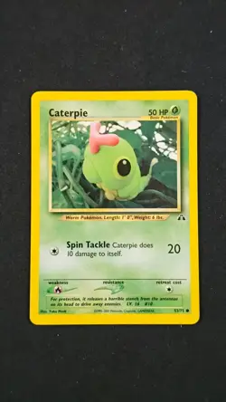 Pokemon - Neo Discovery - Caterpie Non Holo - 53/75 (2) - Image 1