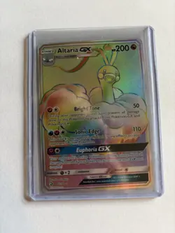 Pokemon TCG - Altaria GX #72/70 - Secret Rainbow Rare - NM/M - Image 1
