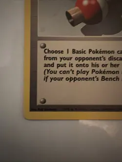 Pokemon Flute 086/102 Base Set Regular - Image 5