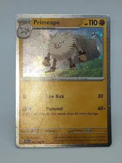 Primeape 107/193 Cosmos Holo Scarlet & Violet Paldea Evolved Pokemon TCG NM - Image 2