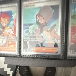 Pokemon TCG Full Art Holo Trainer/Supporter Lot Cassiopeia Crispin Briar - Image 3