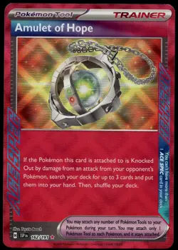 AMULET OF HOPE 162/191 ACE SPEC RARE SURGING SPARKS POKEMON NEAR MINT - Image 2