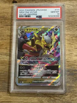 GRADED PSA 10 2022 Pokemon JPN.SWSH Giratina VStar VStar Universe #111 - Image 1