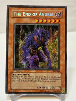 The End of Anubis AST-000 Secret Rare 1st Edition Yugioh 1917 - Image 1
