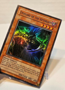 Emissary of the Afterlife AST-076 Super Rare 1st Edition Yugioh 2102 - Image 4