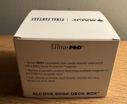 Ultra-Pro Final Fantasy Sephiroth Alcove Edge Deck Box - Brand New, Sealed - Image 3