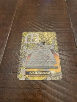 ZEHAHAHAHA! ALT ART MANGA EVENT OP16-116 One Piece The Time of Battle English NM - Image 2