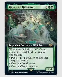 Galadriel, Gift-Giver (Extended Art) The Lord of the Rings 0393 Non-Foil NM - Image 1
