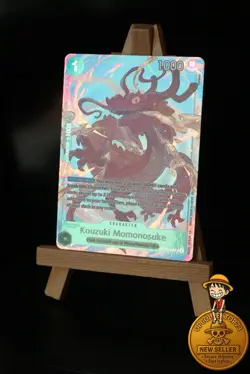 ONE PIECE ENGLISH CARTE GAME HOLO CARTE Kouzuki Momonosuke OP10-028 ALT EN NM/M - Image 1