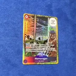 Bandai Mamaragan OP15-078 Sky Island Event Full Art Foil English - Image 3