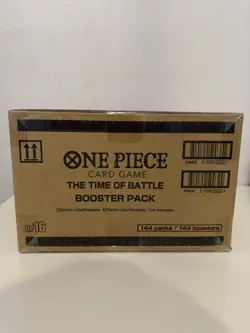 One Piece OP16 - The Time of Battle - English Sleeved Booster Pack Case Sealed ✅ - Image 2