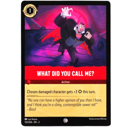 What Did You Call MeU - Common - Disney Lorcana Rise of the Floodborn #132/204 - Image 2