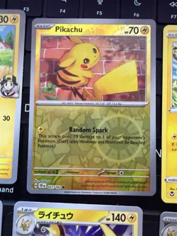 Pokemon TCG Pikachu Raichu Pichu Lot (8) ENG JPN Mixed Cards Various Sets NM - Image 3