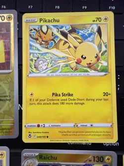 Pokemon TCG Pikachu Raichu Pichu Lot (8) ENG JPN Mixed Cards Various Sets NM - Image 4