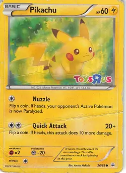 Pikachu 026/083 Holo Promo Miscellaneous Cards & Products Pokemon DMG Nishida - Image 1