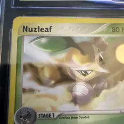 Nuzleaf 2003 Pokemon Ex Sandstorn 48/100 CGC 10 Pristine - Image 4
