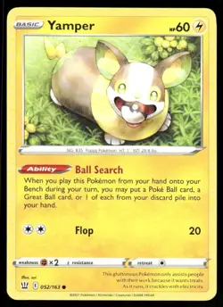 Pokemon TCG Pokemon Yamper Regular - Image 1