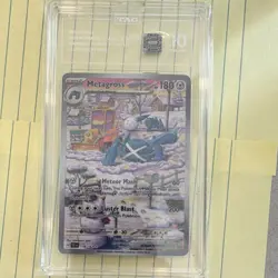 Pokemon TCG Metagross SV05 Temporal Forces 178/162 Illustration Rare TAG 10 - Image 1