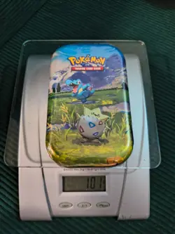 101 GRAM HEAVY Pokemon Ascended Heroes Mini Tin Sealed Possible God PackU - Image 3
