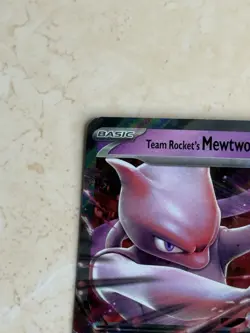 Team Rocket's Mewtwo EX 081/182 - Destined Rivals - Pokemon Card - Near Mint - Image 2