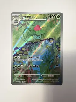 Ivysaur 167/165 Sv: Scarlet & Violet 151 Pokemon Illustration Rare - Image 1