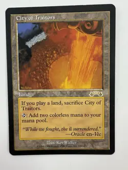 City of Traitors Exodus Regular - Lightly Played - Image 1