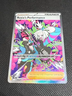 Roxie's Performance 121/086 Holo Chaos Rising Pokemon Holo NM - Image 1