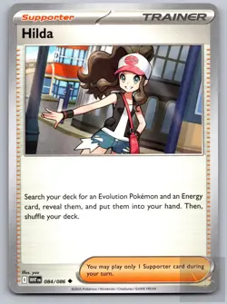 Hilda 084/086 Uncommon White Flare Pokemon Near Mint - Image 1