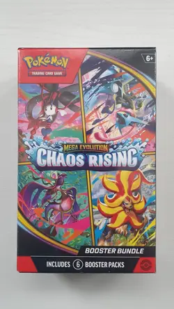 Pokemon TCG: Mega Evolution Chaos Rising Booster Bundle New & Sealed - Image 1
