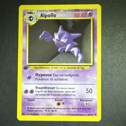 Pokemon 1st Edition Base Set GERMAN Haunter (Alpollo) 29/102 NM - Image 1
