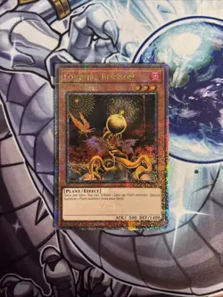 x1 YuGiOh Lonefire Blossom - RA01-EN002 - Quarter Century Secret Rare VLP (WNU) - Image 1