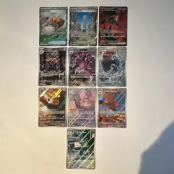 Pokemon TCG Perfect Order 10-Card Lot Holo Full Art Aurorus Yveltal Dedenne - Image 2