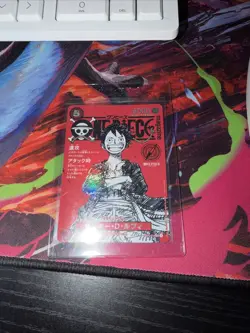 One Piece Luffy Promo Card ST21-014 Magazine Card Weekly Shonen Jump 2025 TCG‼ - Image 1